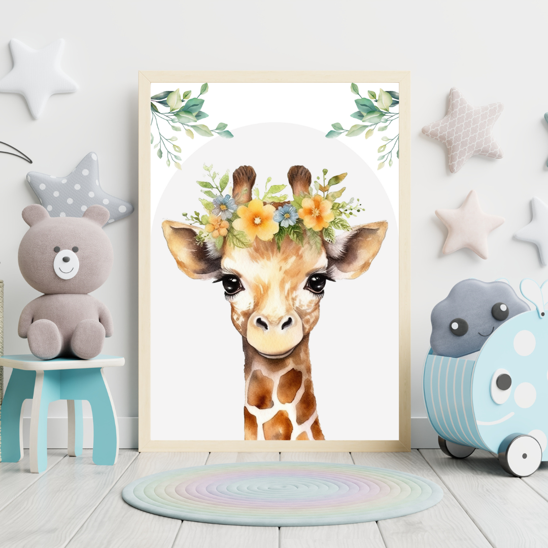 Safari Nursery Prints Set of 3