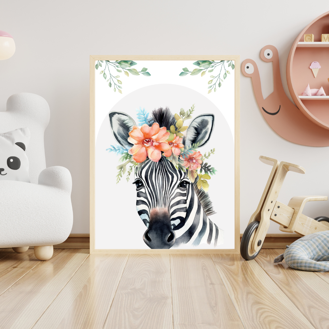 Safari Nursery Prints Set of 3