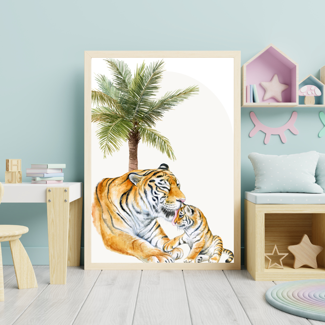 Safari Nursery Prints Set of 3
